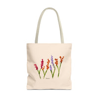 Whimsical Garden Tote Bag Delicate Blooms