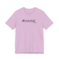 #ownit Unisex Jersey Short Sleeve Tee in Lavender