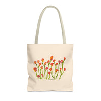 Whimsical Garden Tote Bag Little Blooms