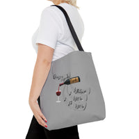 Que Syrah, Syrah Polyester Tote Bag