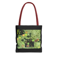 Waterlilies at The Getty Villa, Photograph by Lenny Pinna Tote Bag