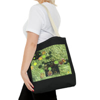 Waterlilies at The Getty Villa, Photograph by Lenny Pinna Tote Bag