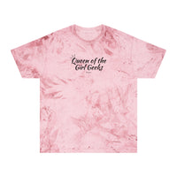 Queen of the Girl Geeks Unisex Color Blast T-Shirt