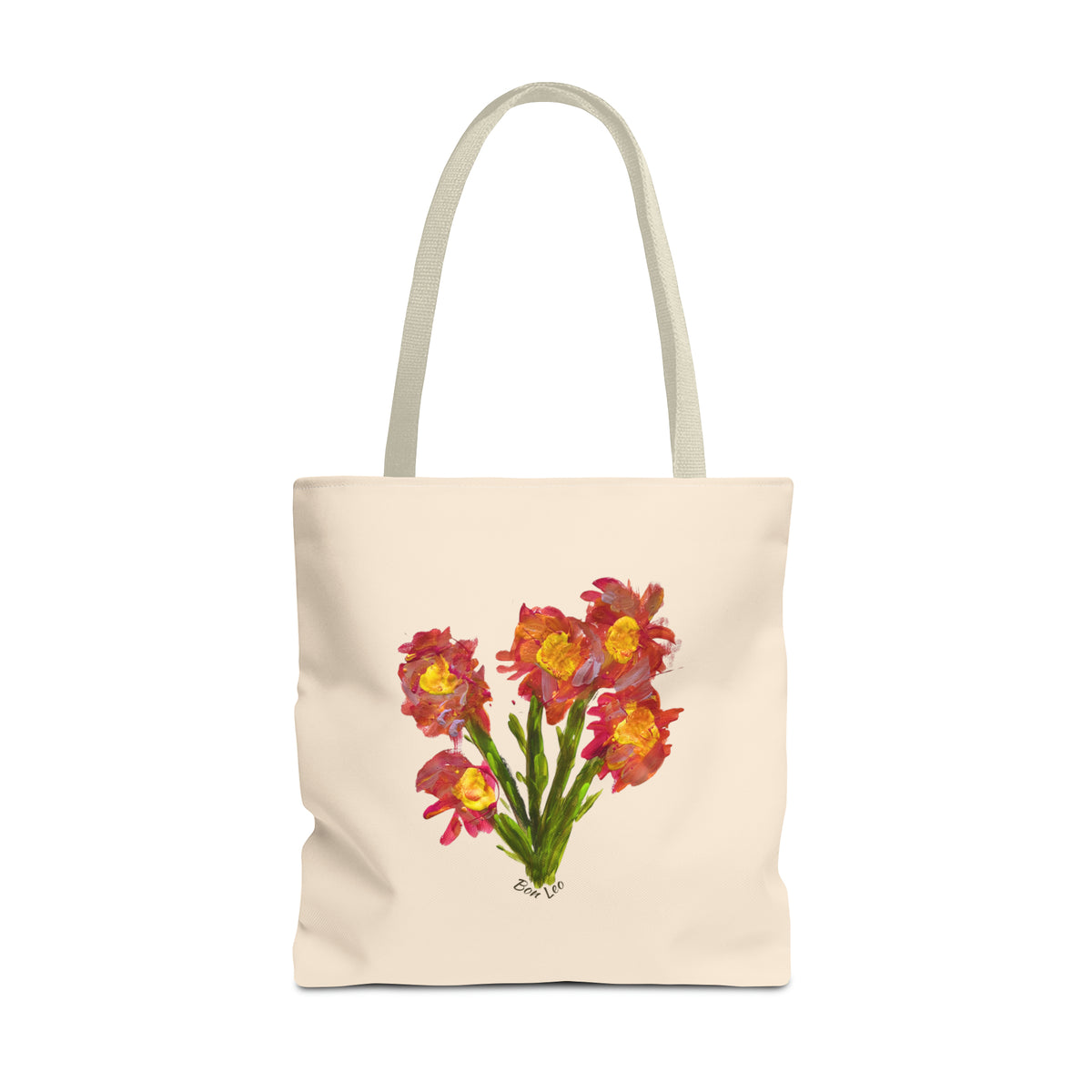 Whimsical Garden Tote Bag Bright Blooms