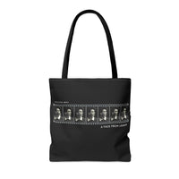 Tedd Burr Tee: A Face From Uranus Polyester Tote Bag