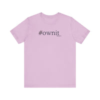 #ownit Unisex Jersey Short Sleeve Tee in Lavender