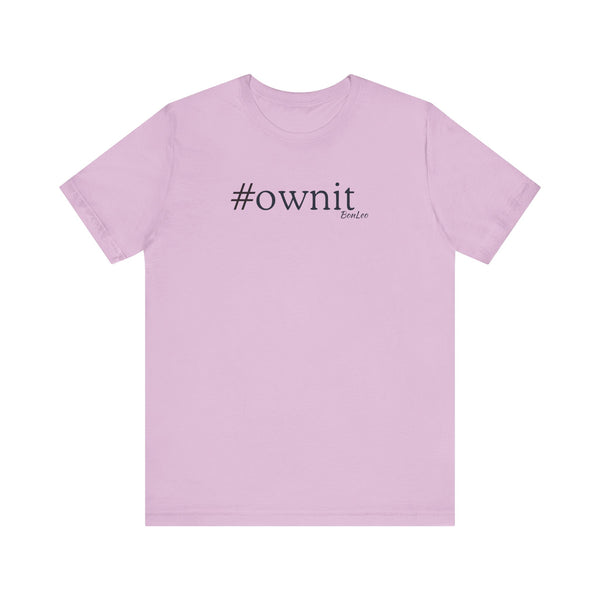 #ownit Unisex Jersey Short Sleeve Tee in Lavender