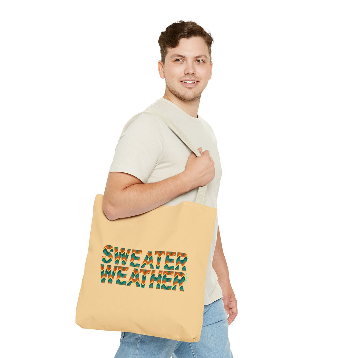 Sweater Weather Tote Bag For Fall