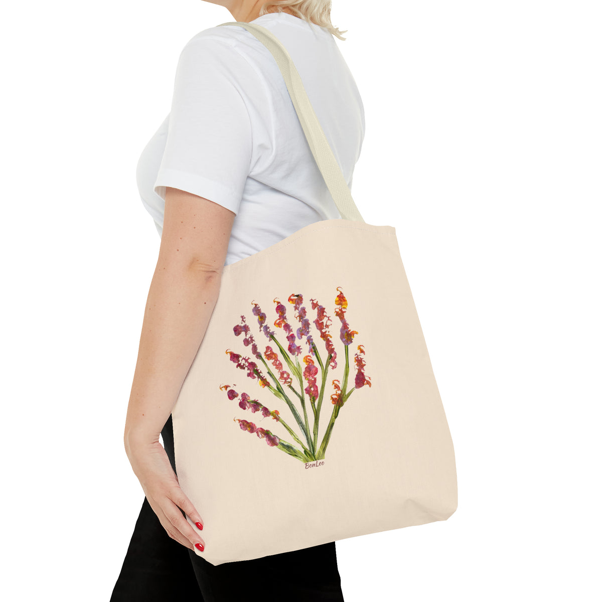 Whimsical Garden Tote Bag Snapdragons