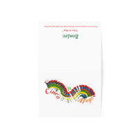 Cinco de Mayo Greeting Cards in Blue, Red, Yellow and Orange (1, 10, 30, and 50pcs)