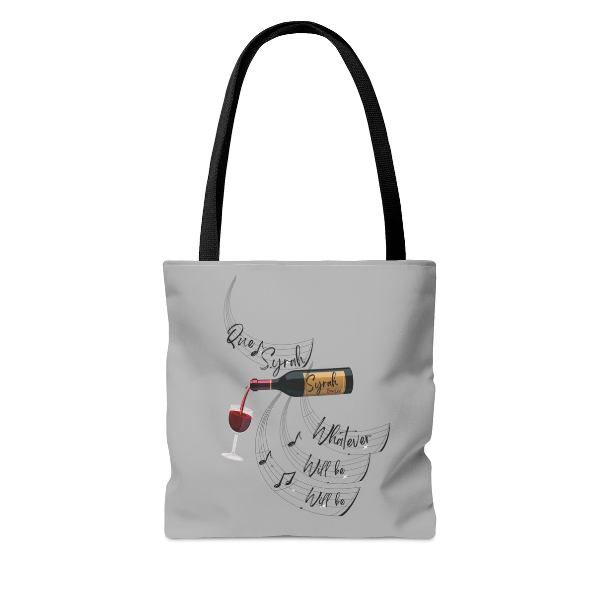 Que Syrah, Syrah Polyester Tote Bag