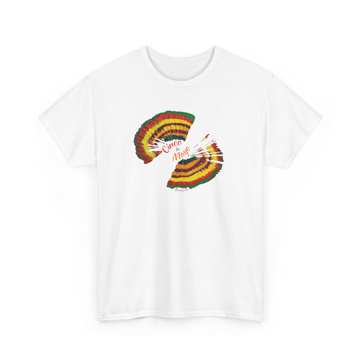 Cinco de Mayo Unisex Heavy Cotton Tee in Traditional Colors