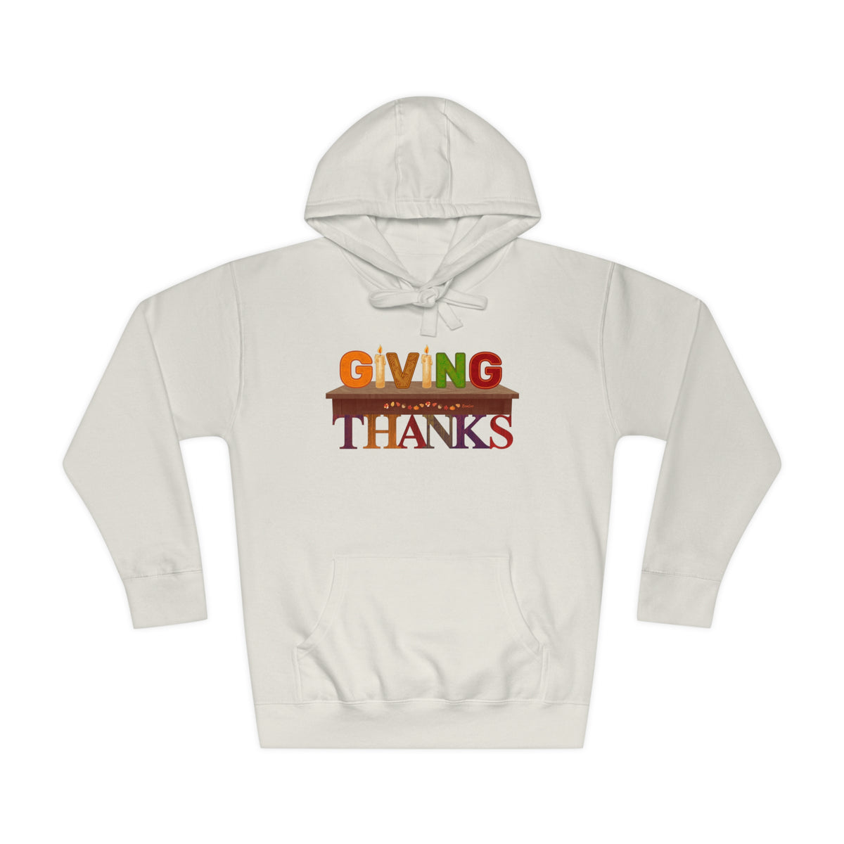 Giving Thanks Unisex Fleece Hoodie