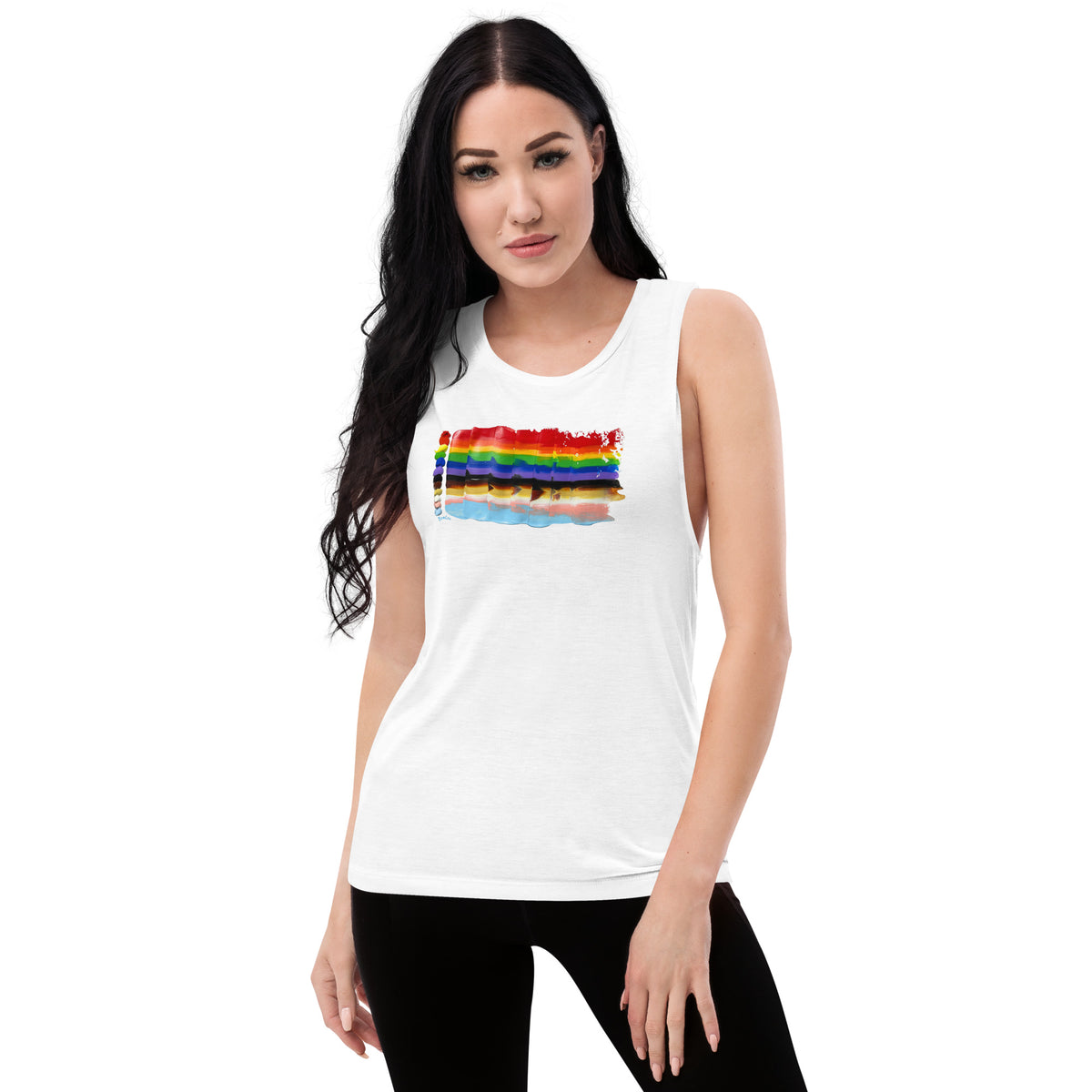 Pride Flag 2024 Ladies’ Muscle Tank