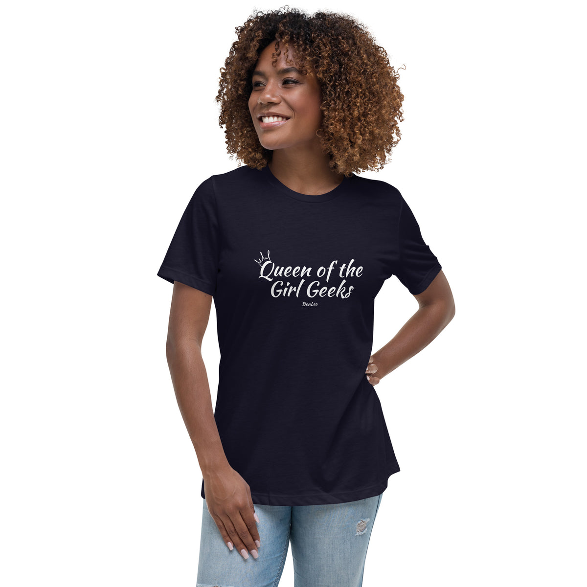 Queen of the Girl Geeks Women's Relaxed T-Shirt